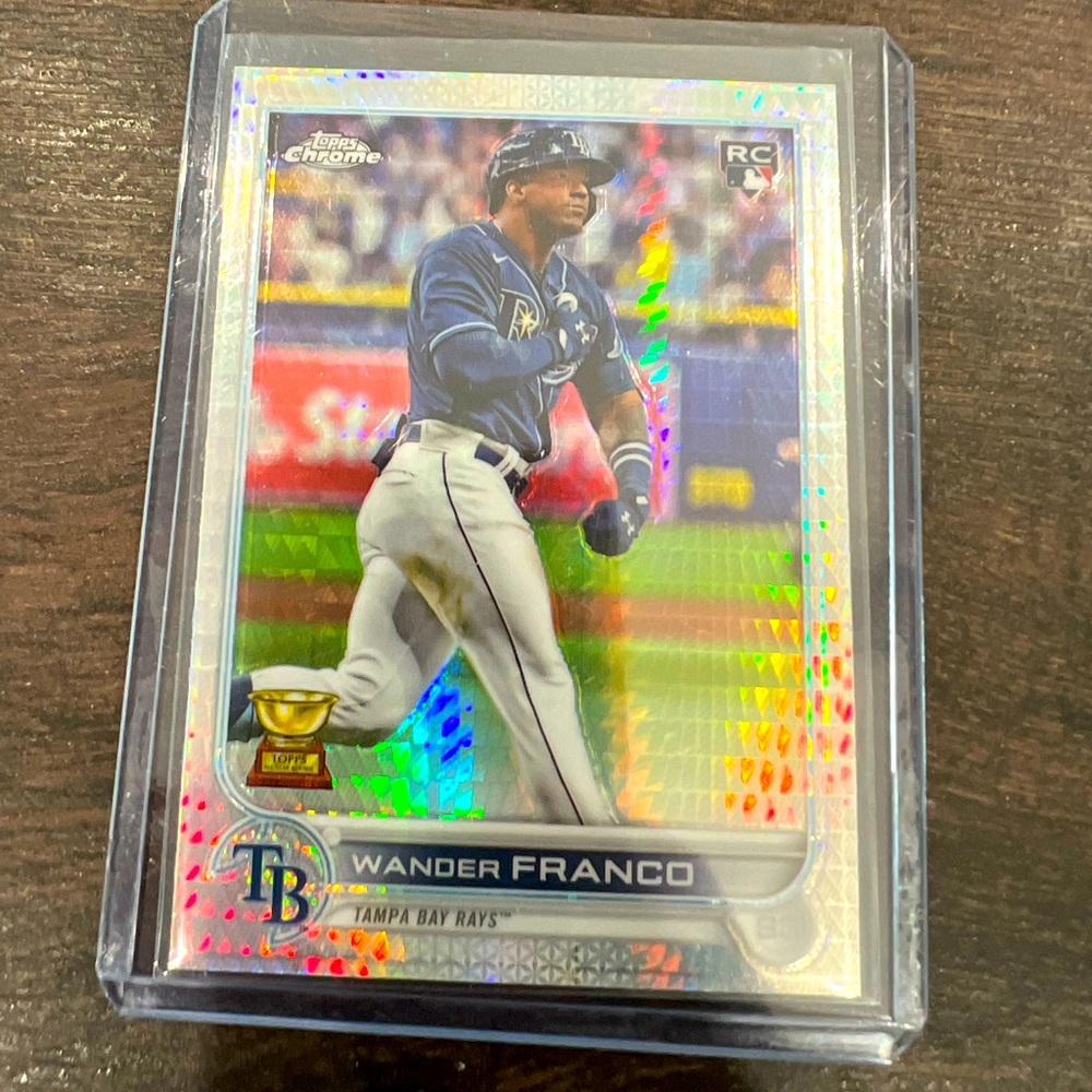 Wander Franco Topps Chrome Refractor